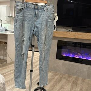 Lucky brand jeans, size 32 ankle never worn